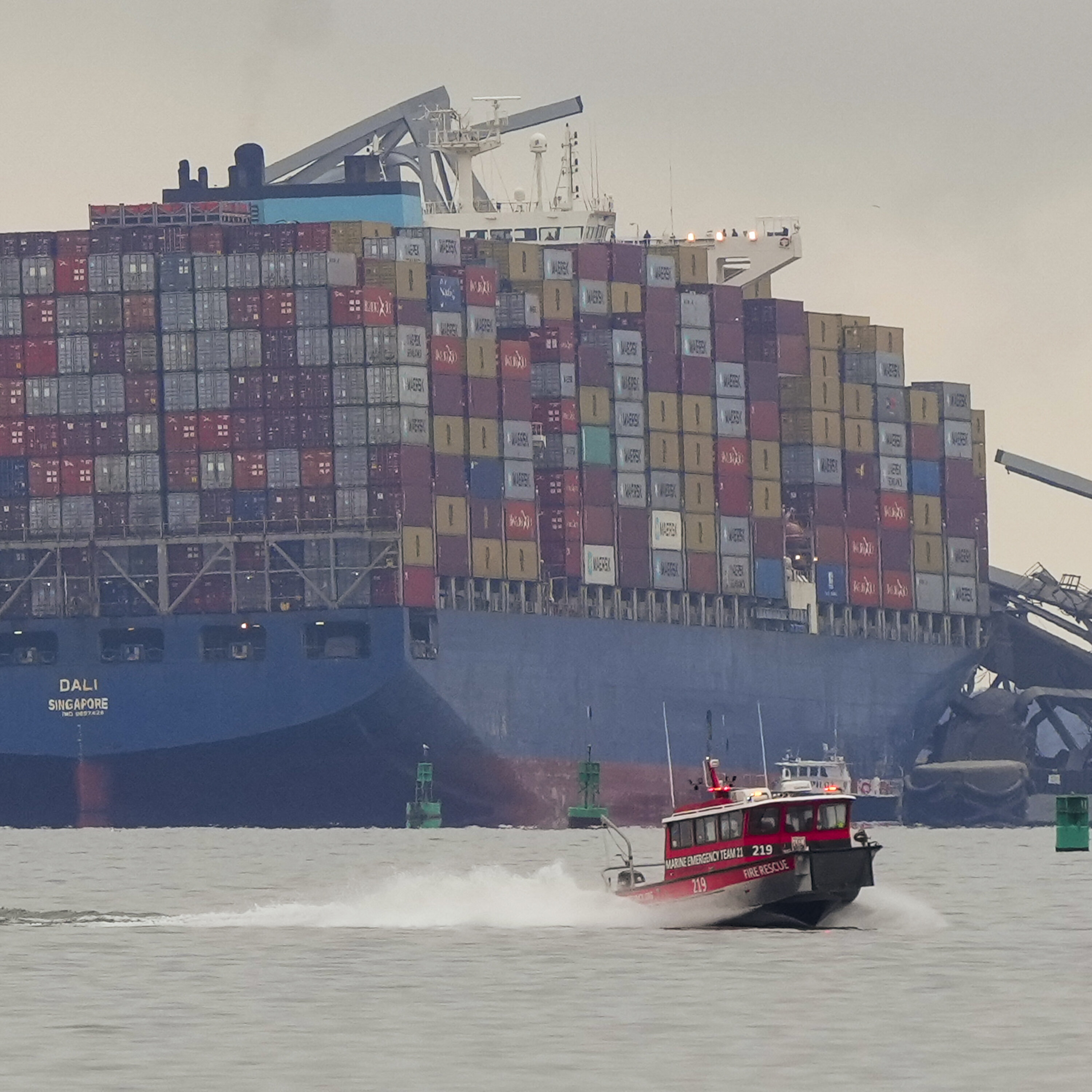 Local outreach to seafarers stuck in Port of Baltimore episode artwork