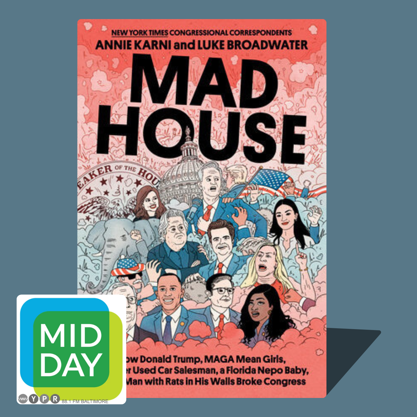 A glimpse into the chaos of U.S. Congress in new book, 'Mad House' episode artwork