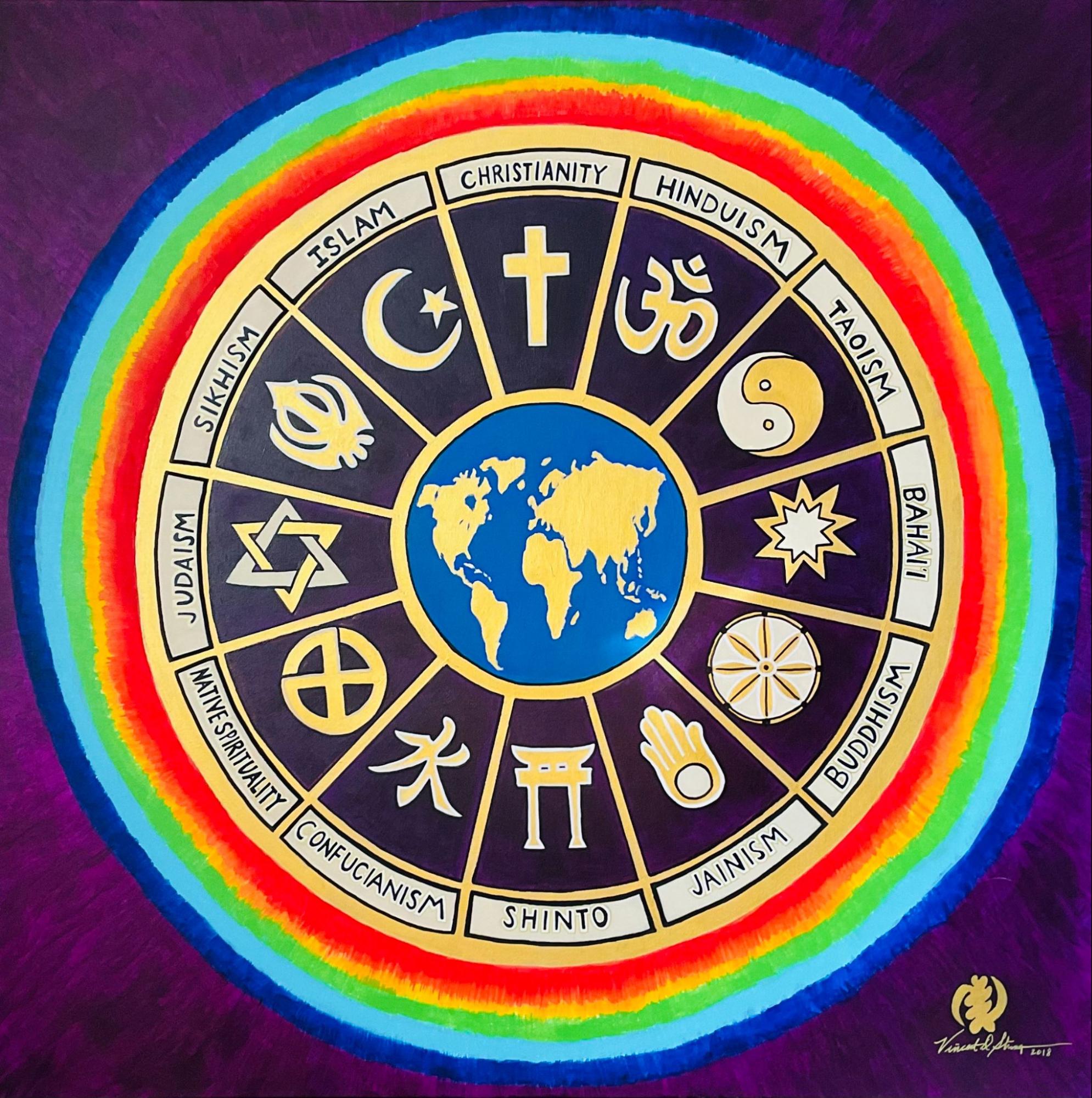 The art of Vincent Stringer celebrates Pride and spirituality episode artwork