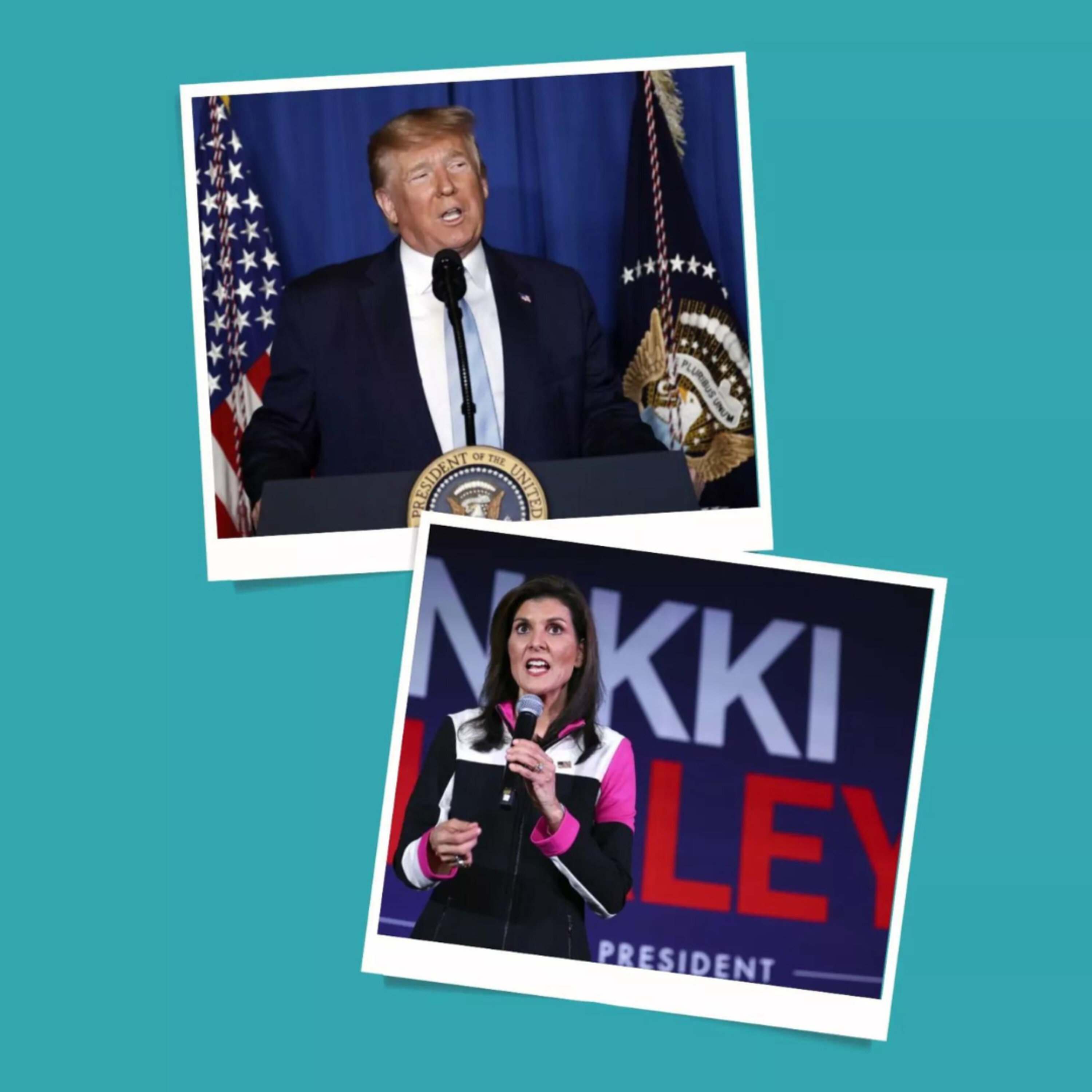 On Super Tuesday, Trump wins big and Haley suspends episode artwork