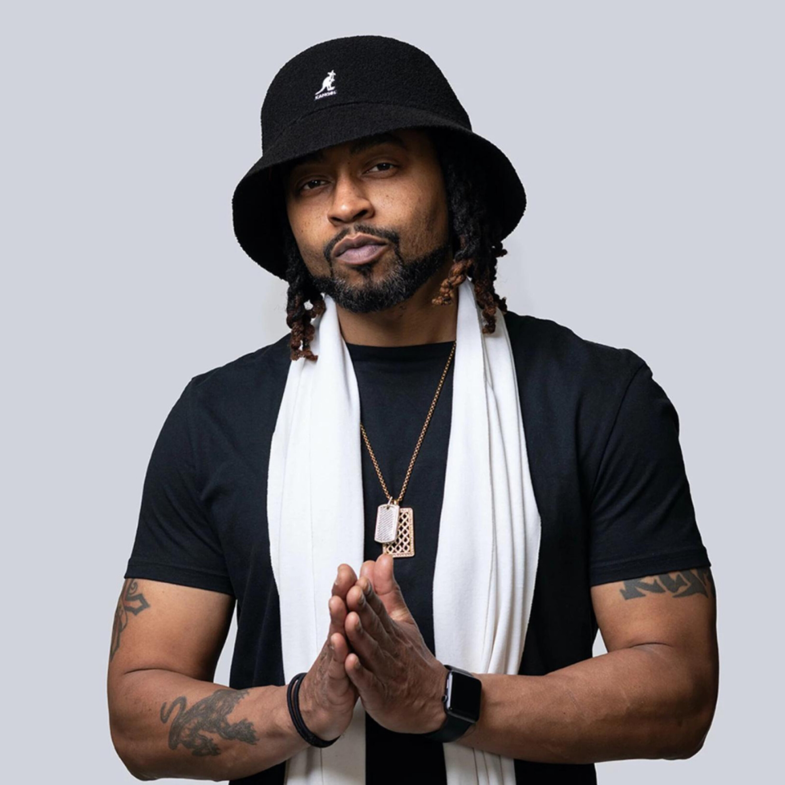 Artist Wordsmith on Baltimore's rails as a "Network to Freedom" episode artwork