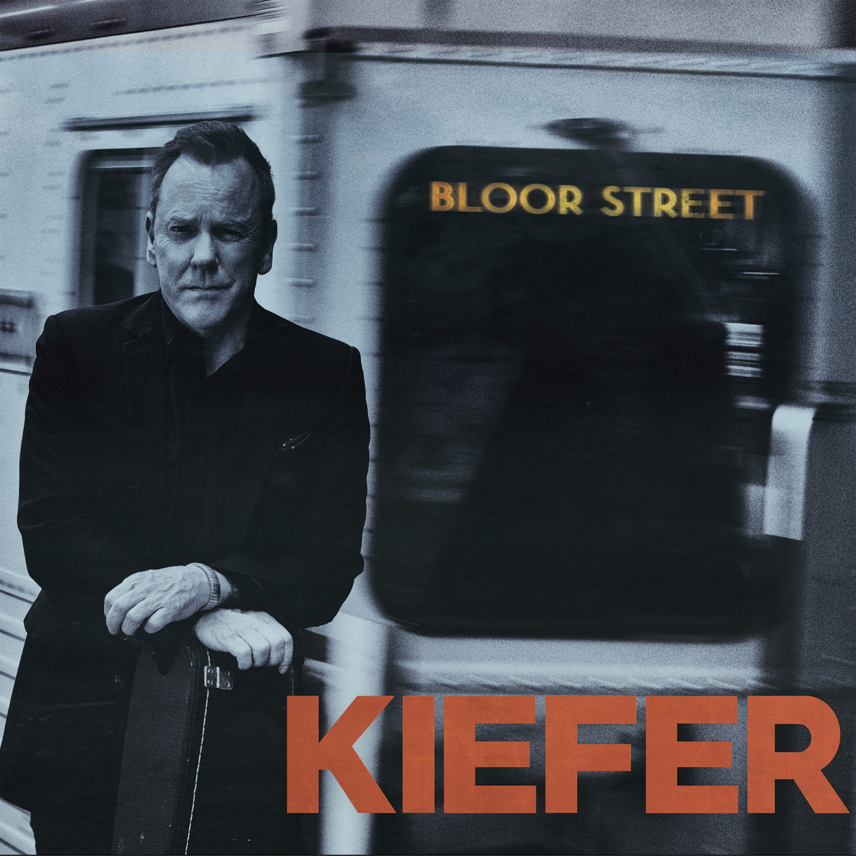 Actor-musician Keifer Sutherland, on the road with 'Bloor Street' episode artwork